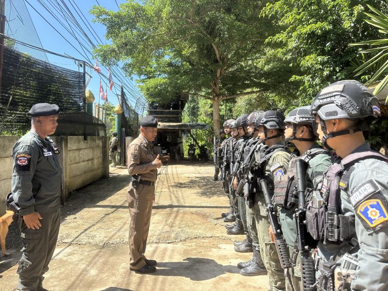 พล.ต.ท.กฤษฎา แก้วจันดี ผู้บัญชาการประจำสำนักงาน ผู้บัญชาการตำรวจแห่งชาติ ตรวจเยี่ยม มว.ฉก.นปพ.ยะลา23 (บันนังสตา)