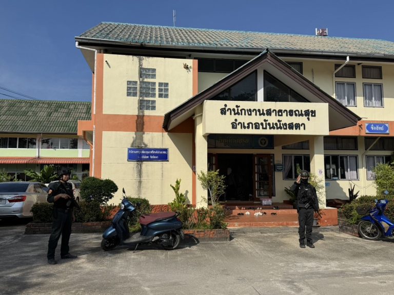 จนท.ตร. ชป.พระกาฬ สภ.บันนังสตา รปภ.พื้นที่รับผิดชอบ