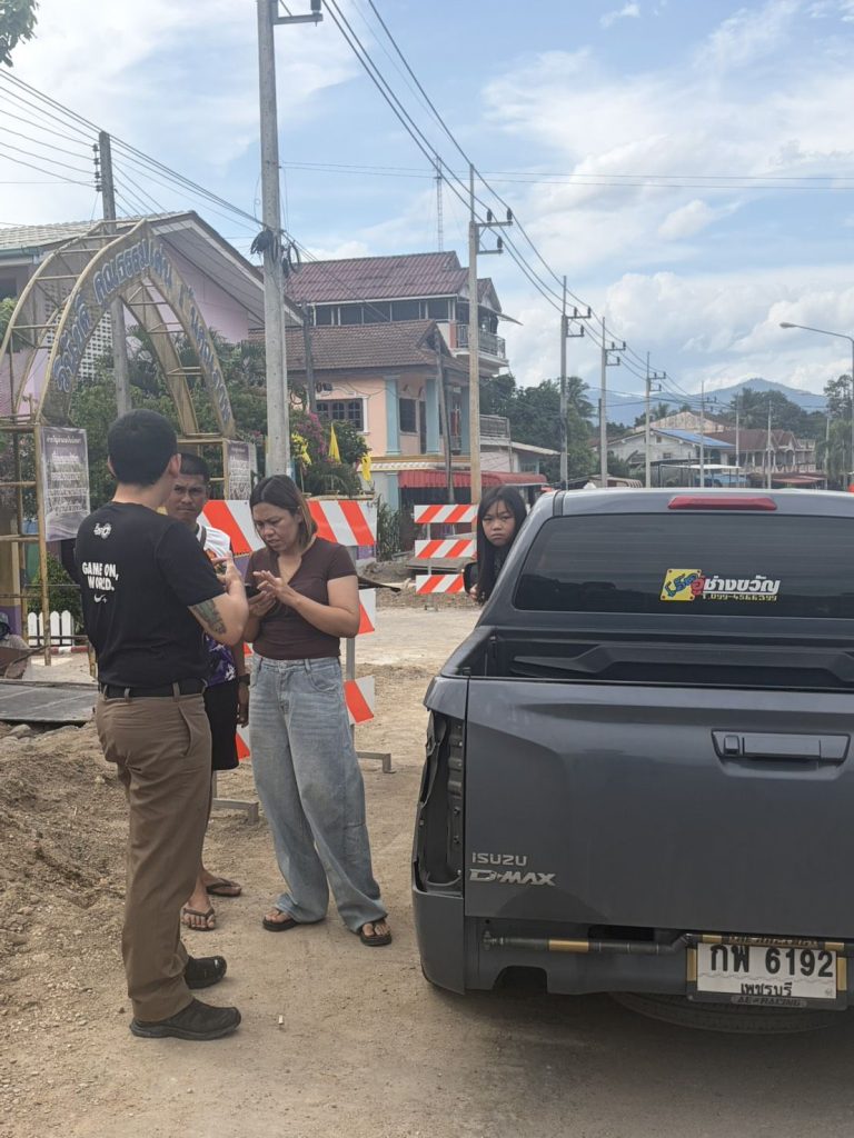ร้อยเวร30 ตรวจที่เกิดเหตุ เหตุ ว.40 รถยนต์​+รถยนต์