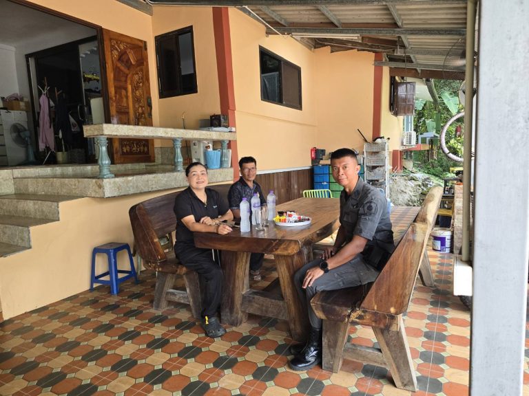 ผกก.สภ.บันนังสตา ได้ออกตรวจเยี่ยมพบปะพูดคุยและปรึกษาข้อราชการแรกเปลี่ยนข้อมูลข่าวสาร